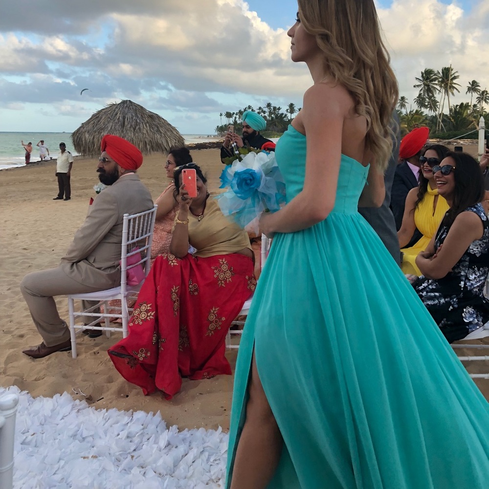Azazie Fiona Bridesmaid  dress with pockets